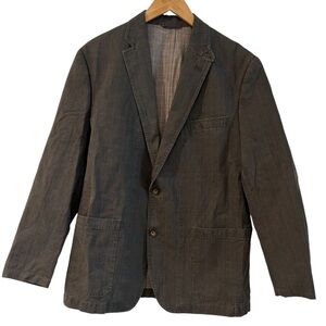 Johnston & Murphy Plaid Men’s Blazer tan size large